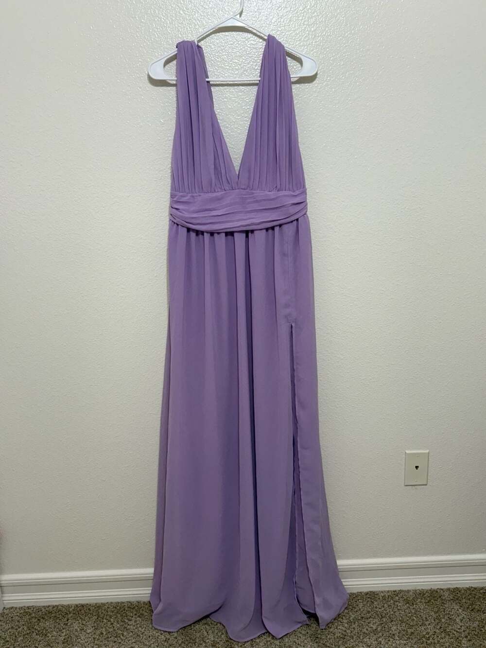 Lulus Heavenly Hues Lavender Maxi Dress